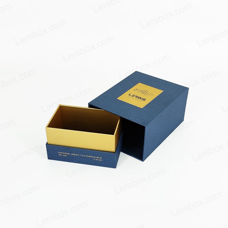 LOGO GOD LOGO Đóng gói nước hoa cứng với nội thất khay EVA cao cấp HP004