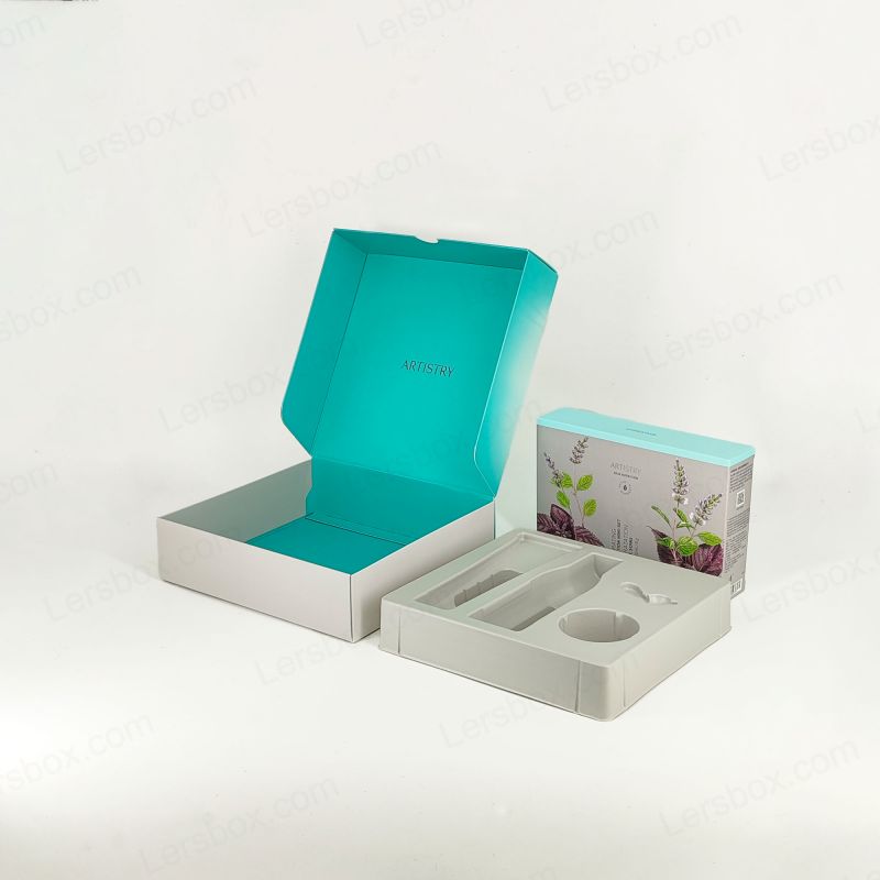 Hộp cuối giấy có thể gập lại để lưu trữ hiệu quả và giải pháp đóng gói sản phẩm sành điệu PTE003