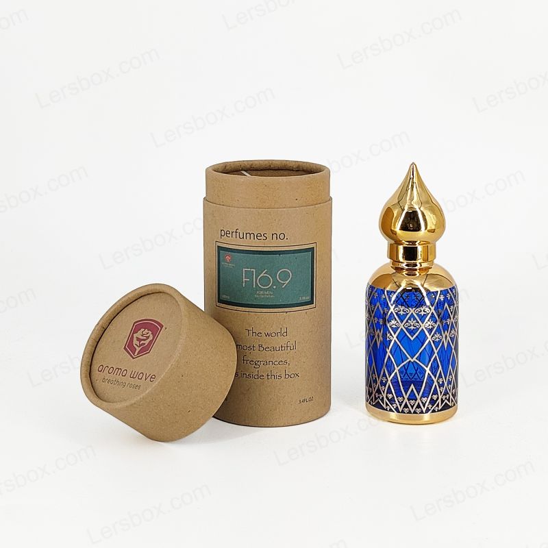 Hộp ống giấy có ý thức sinh thái để vận chuyển, lưu trữ và trình bày thương hiệu bắt mắt đáng tin cậy HT010