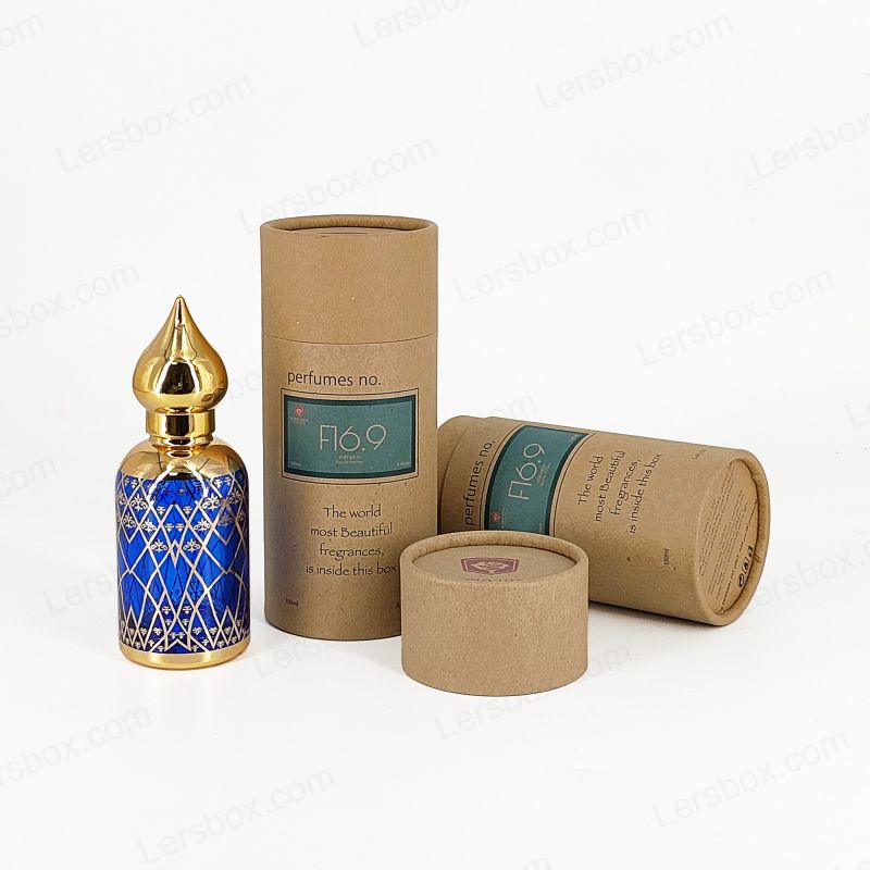 Hộp ống giấy có ý thức sinh thái để vận chuyển, lưu trữ và trình bày thương hiệu bắt mắt đáng tin cậy HT010