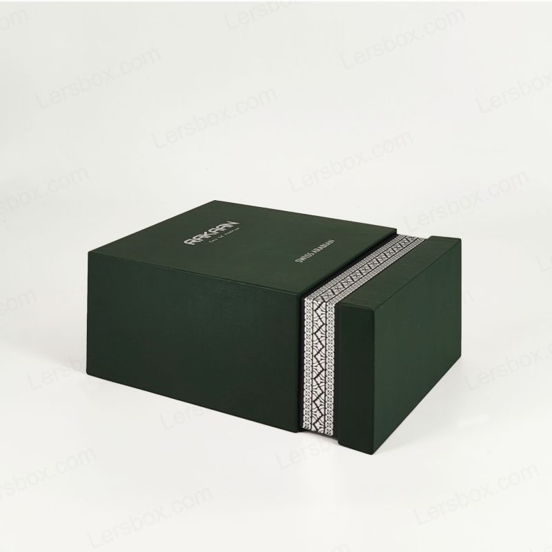 Bao bì nước hoa vàng độc quyền với khay EVA và cấu trúc cứng HP024