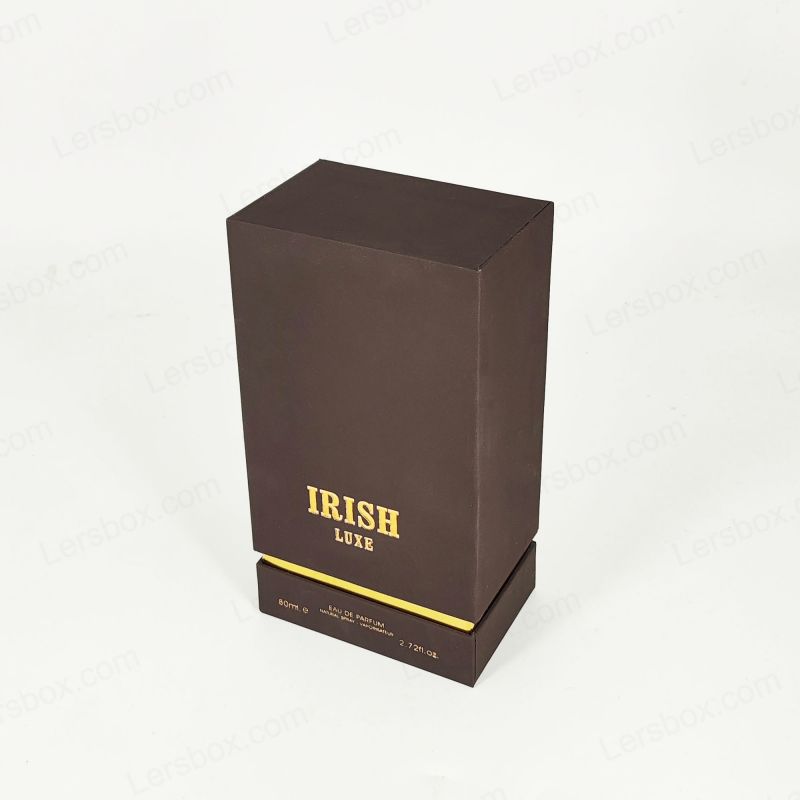 Hộp nước hoa tinh vi với lá vàng tùy chỉnh và bọt EVA cho Hiển thị nước hoa an toàn HP028